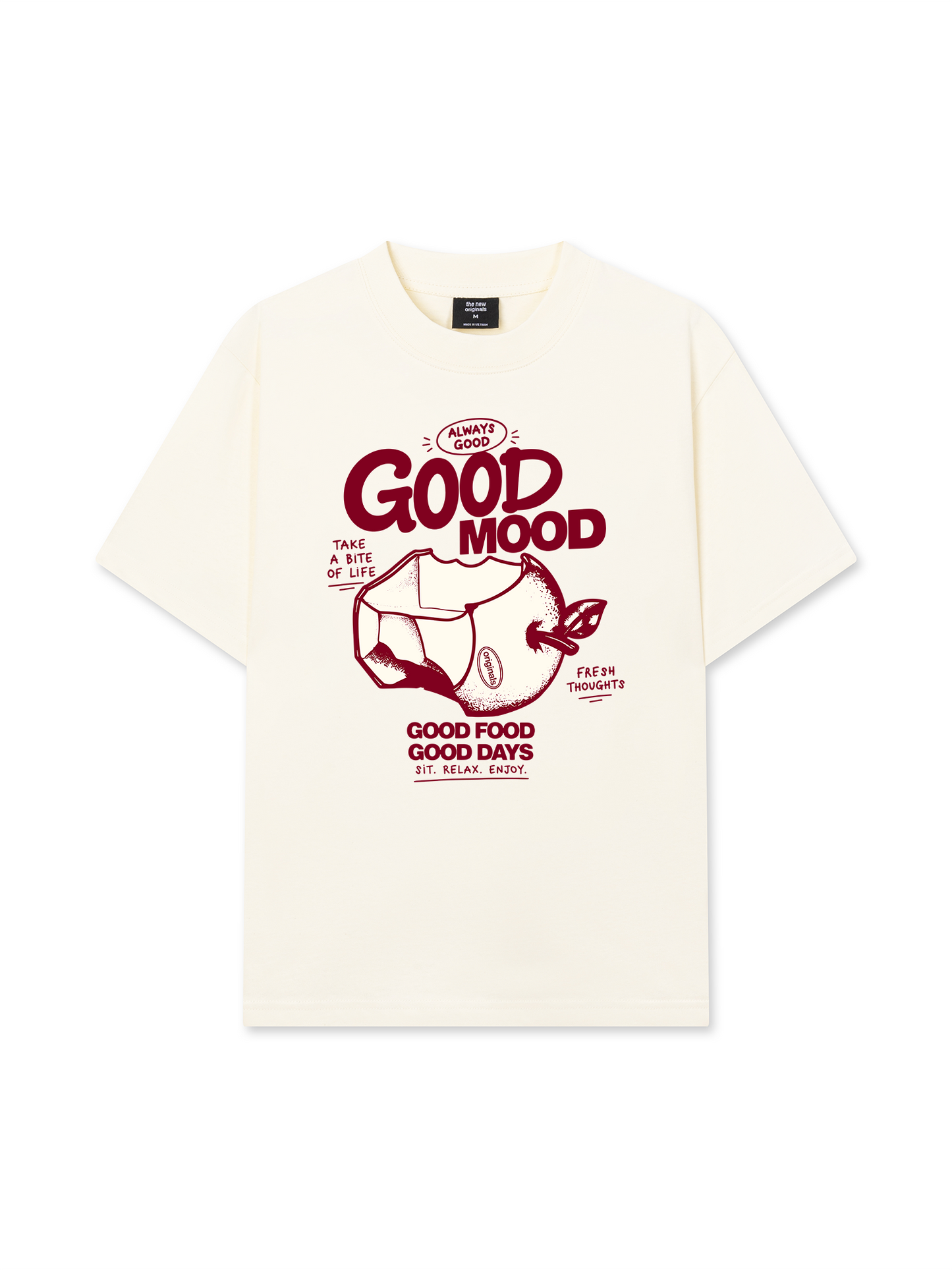 Áo Thun Relaxed Fit Good Mood