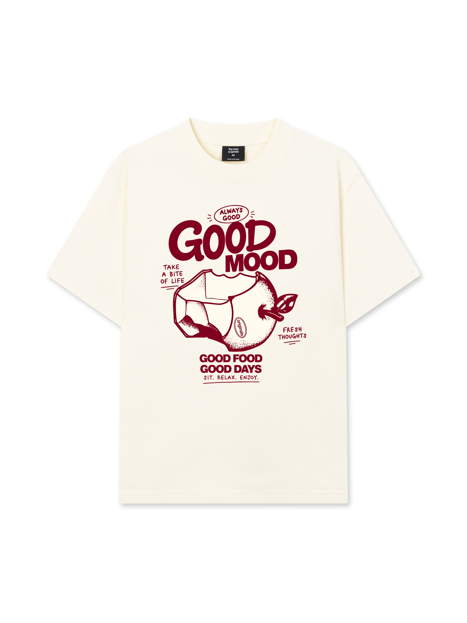 Áo Thun Relaxed Fit Good Mood