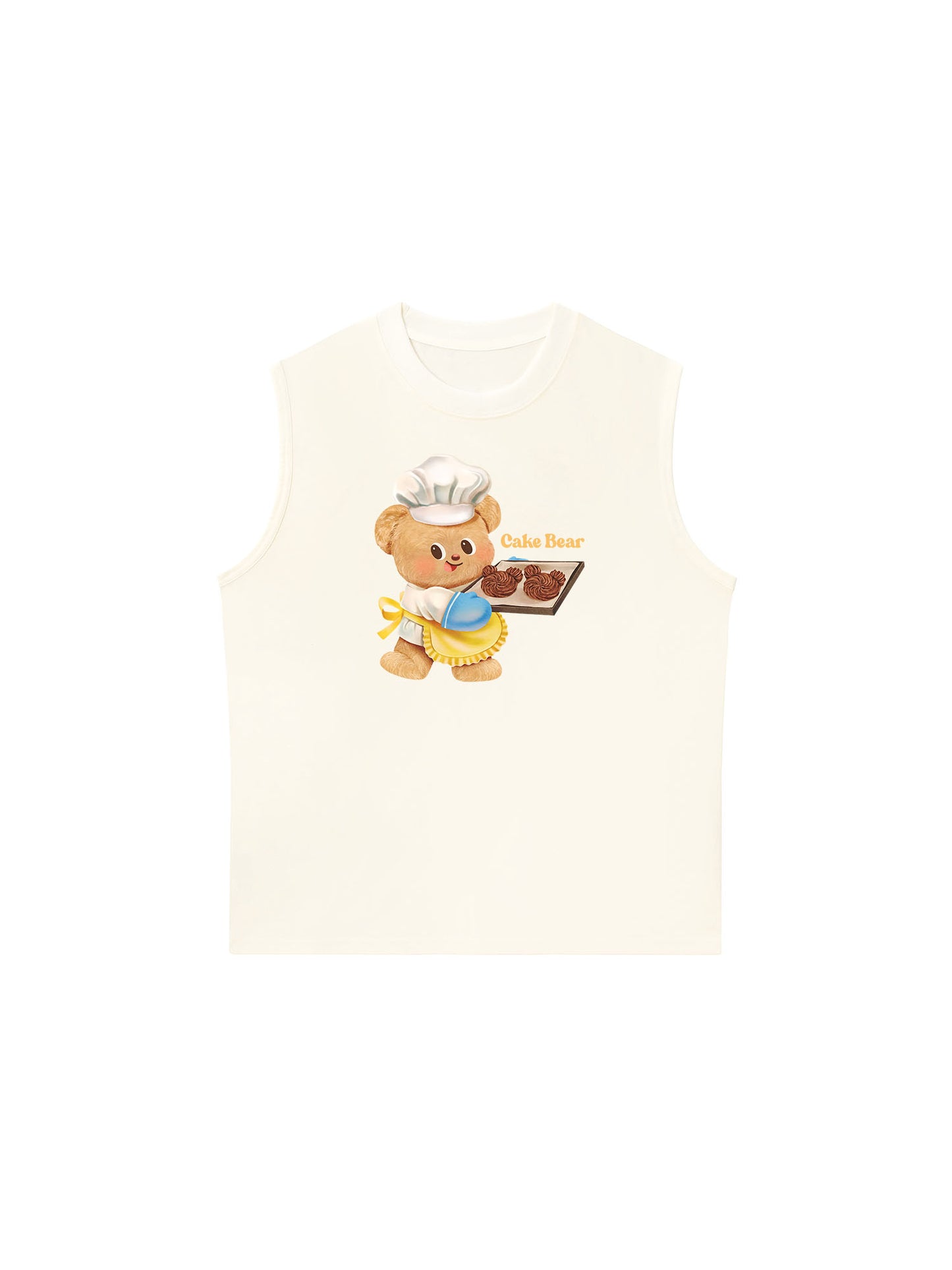 Áo Ba Lỗ Relaxed Fit Cake Bear