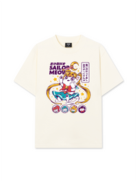 Áo Thun Relaxed Fit Sailor Meow