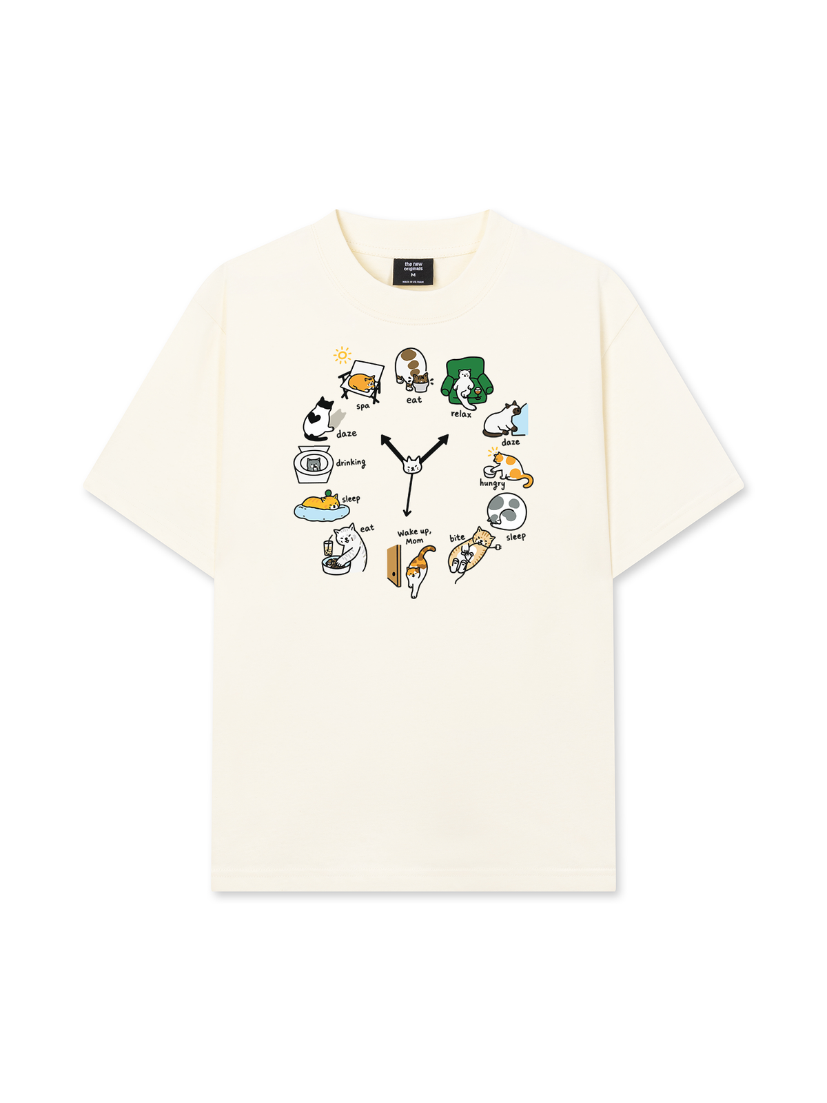 Áo Thun Relaxed Fit Cat 247