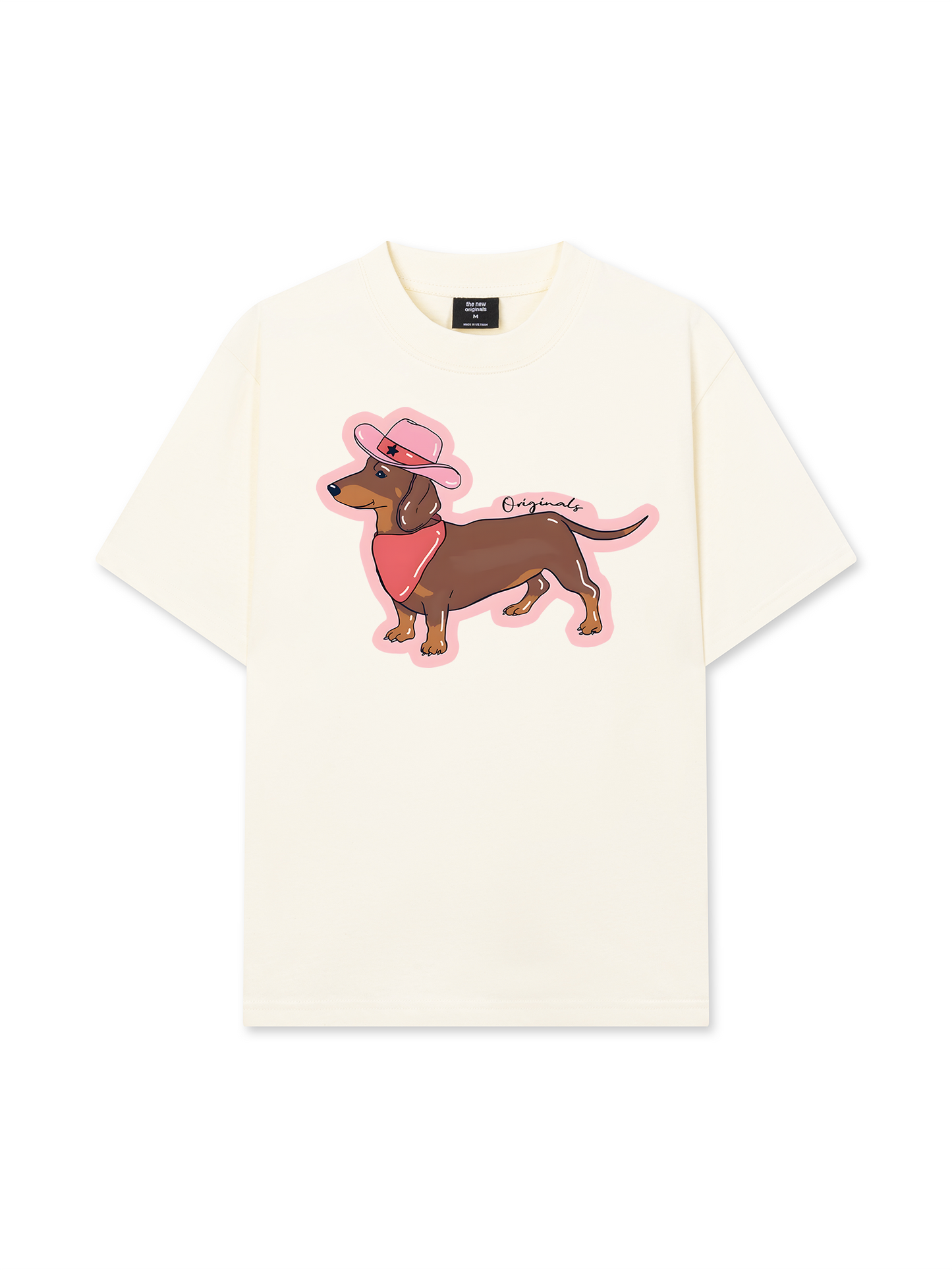 Áo Thun Relaxed Fit Howdy Dachshund
