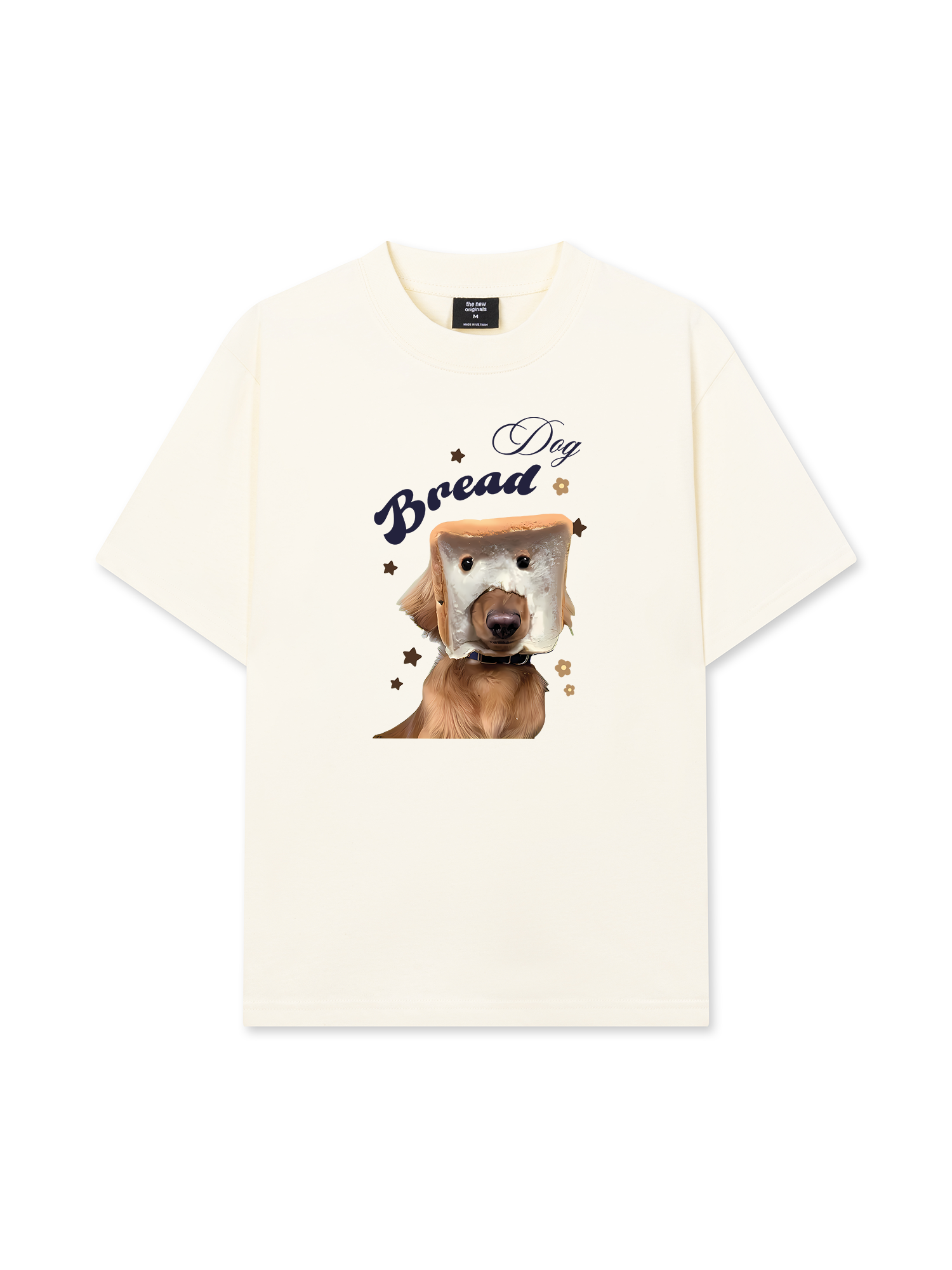 Áo Thun Relaxed Fit Sweet Pastry Bread Dog