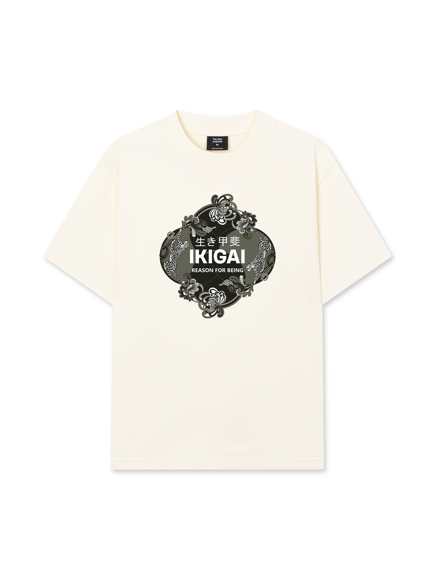 Áo Thun Relaxed Fit Ikigai Chetah