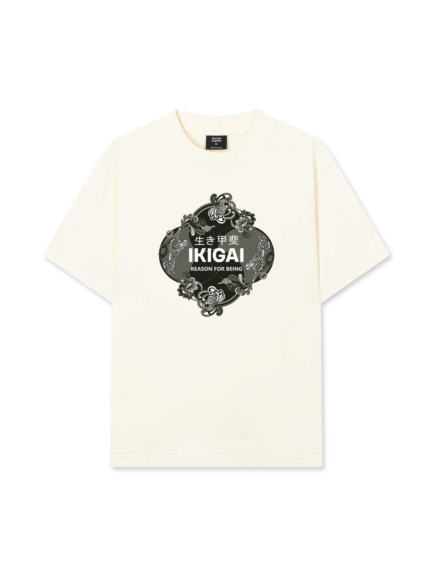 Áo Thun Relaxed Fit Ikigai Chetah