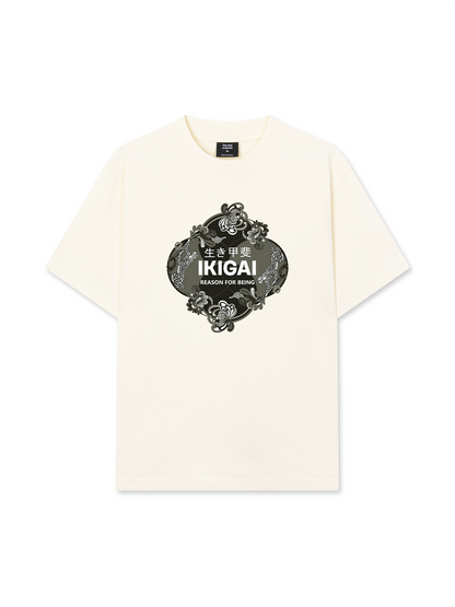 Áo Thun Relaxed Fit Ikigai Chetah