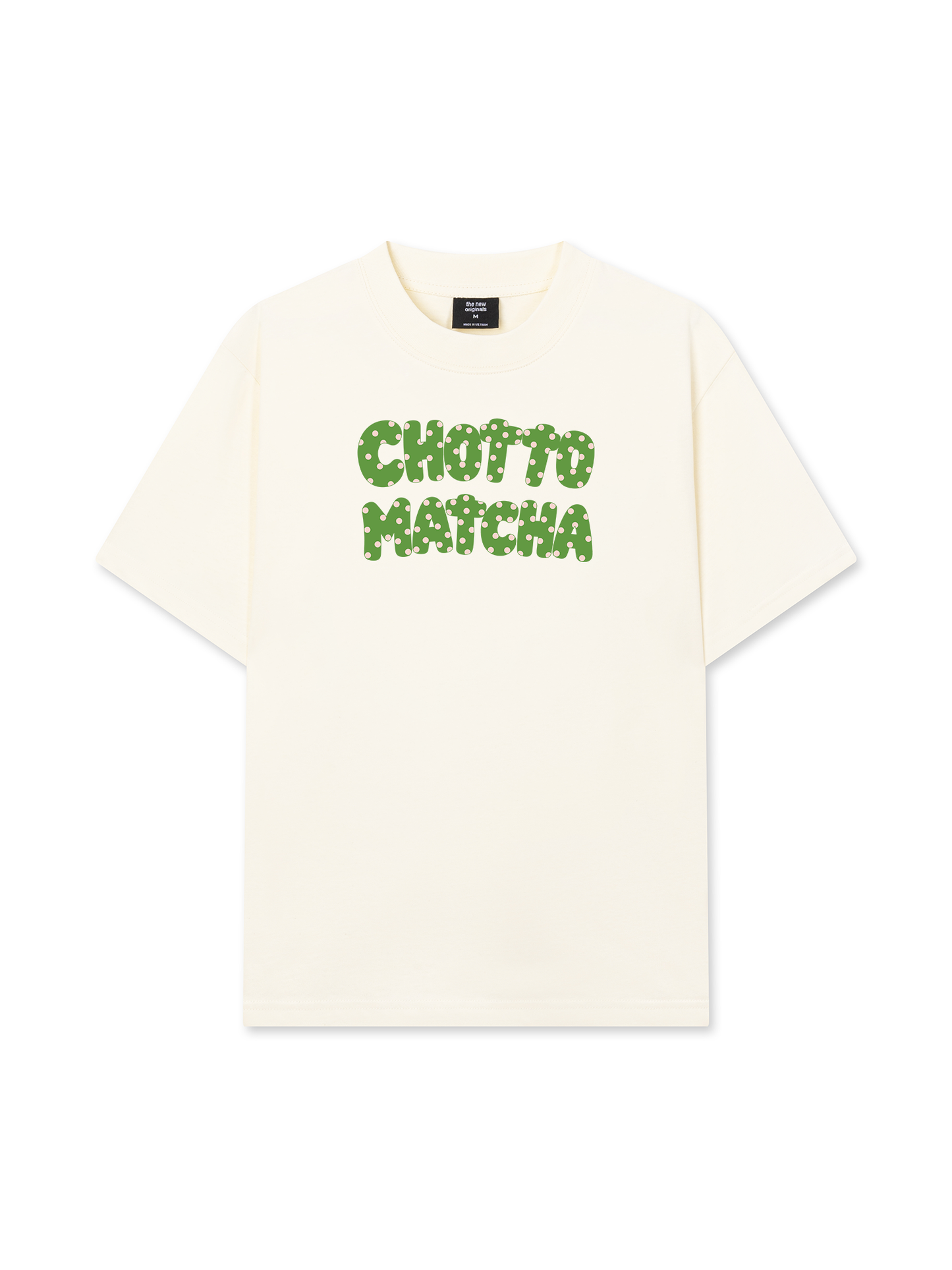 Áo Thun Relaxed Fit Chotto Matcha