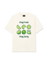 Áo Thun Relaxed Fit Summer Vibes Stay Fresh Stay Zesty