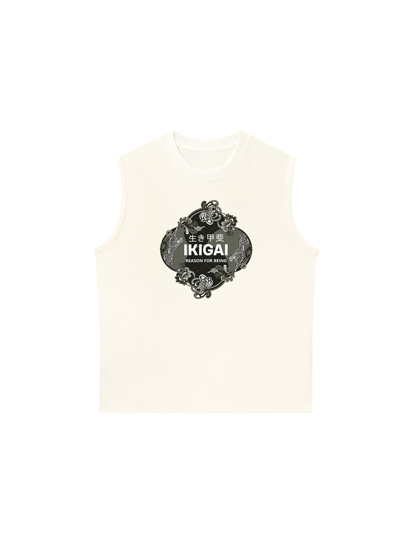 Áo Ba Lỗ Relaxed Fit Ikigai Chetah