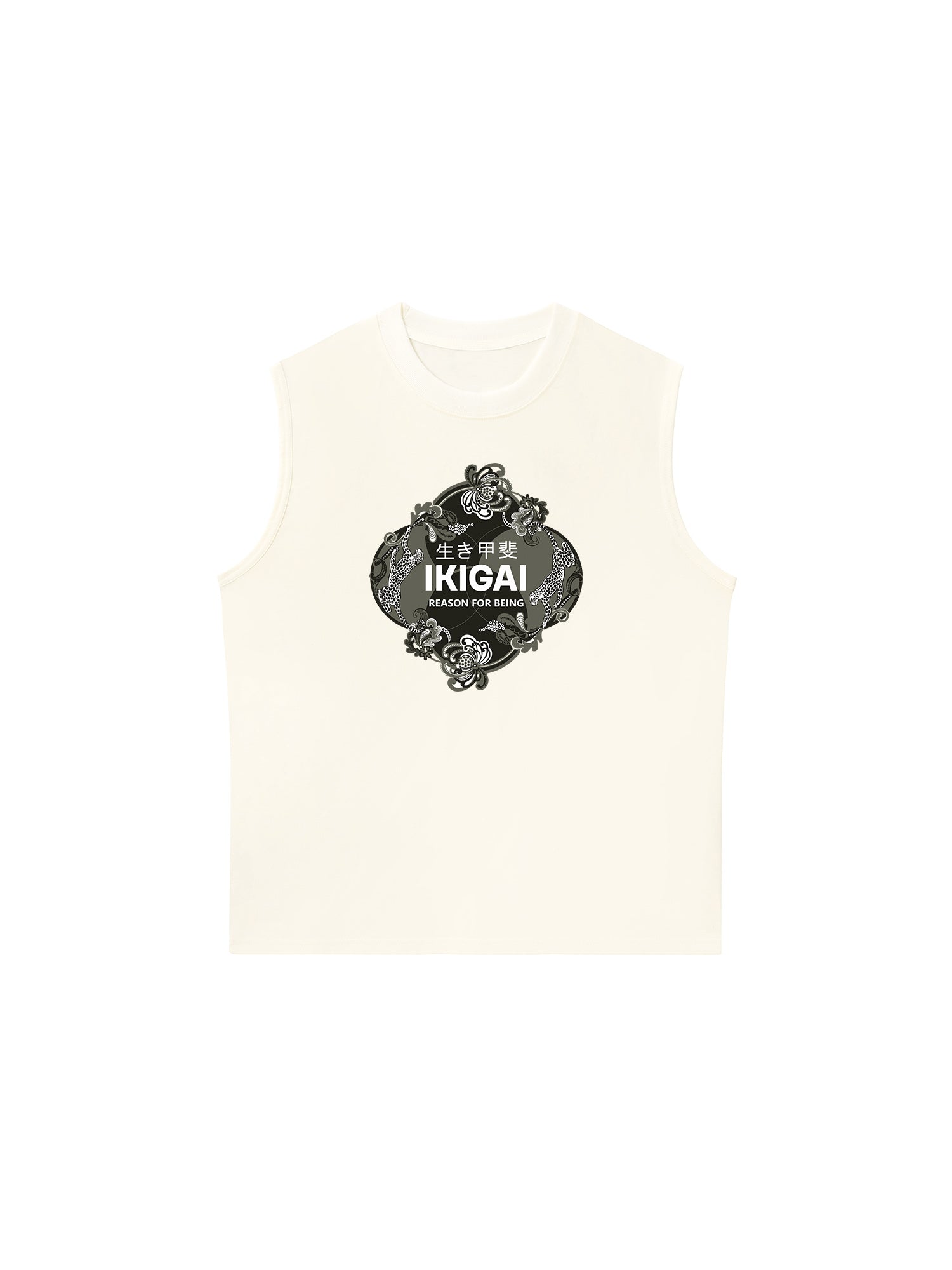 Áo Ba Lỗ Relaxed Fit Ikigai Chetah
