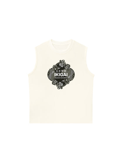 Áo Ba Lỗ Relaxed Fit Ikigai Chetah