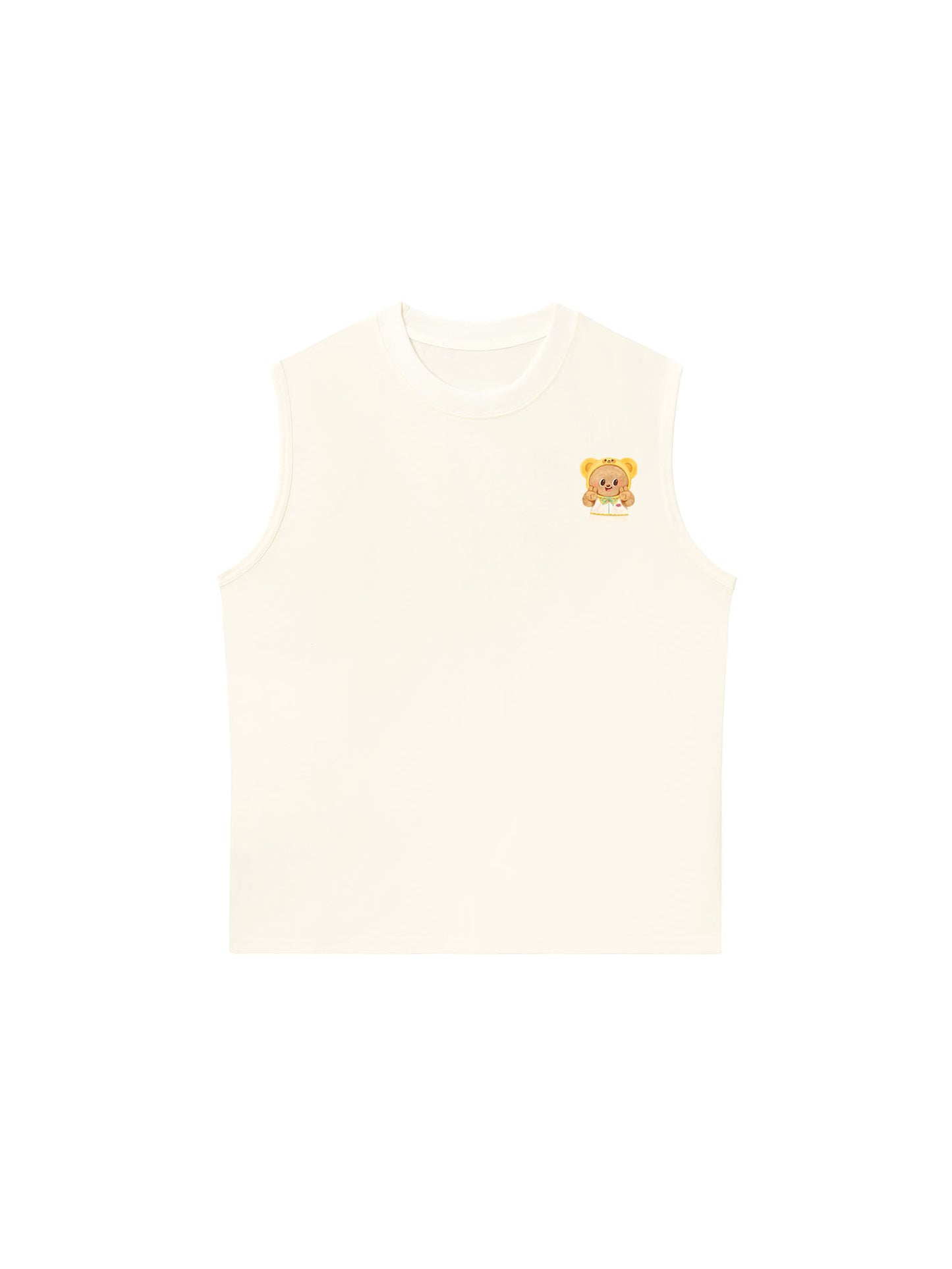Áo Ba Lỗ Relaxed Fit Cute Bear