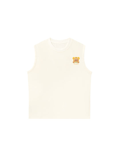 Áo Ba Lỗ Relaxed Fit Cute Bear
