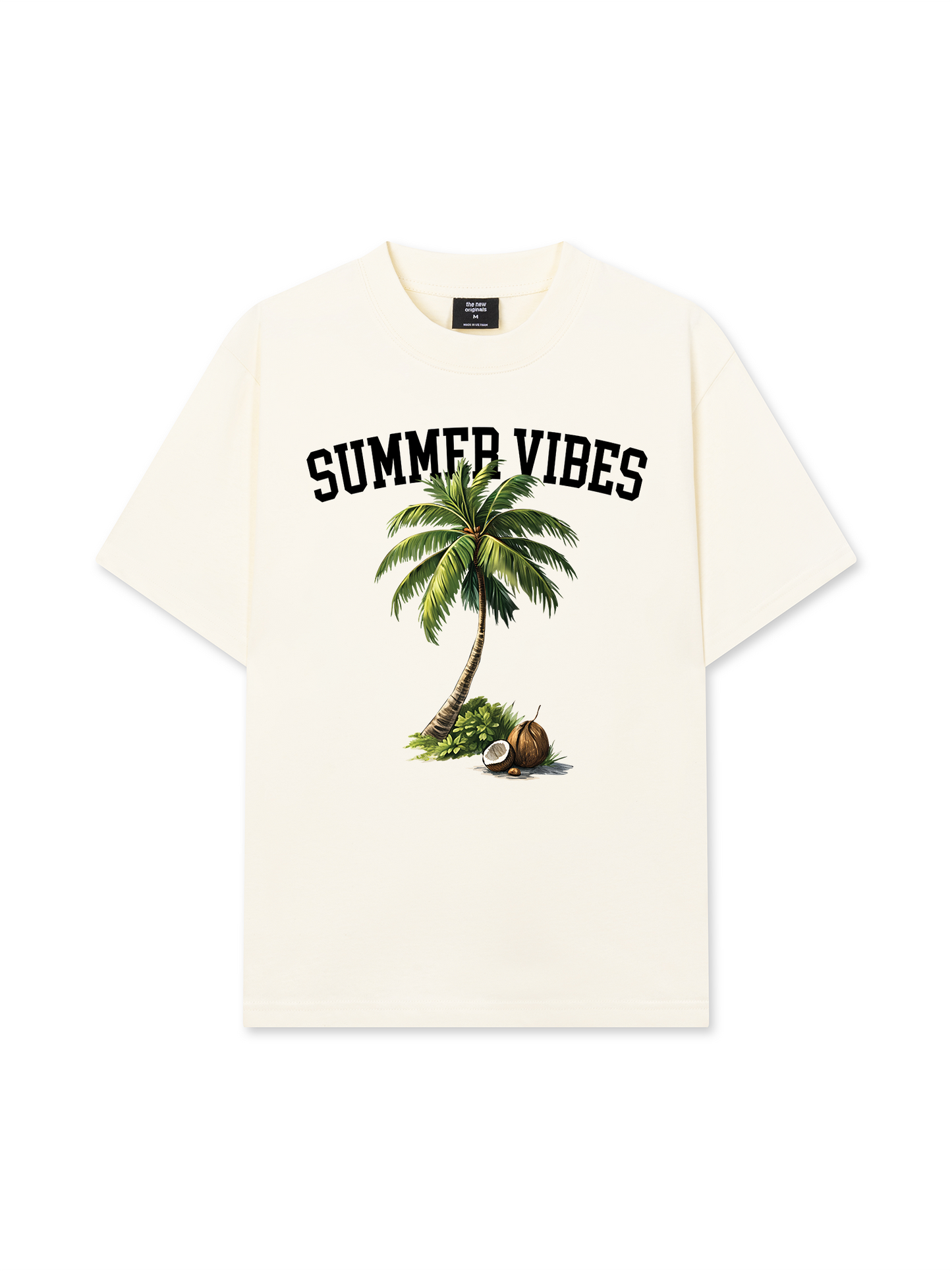 Áo Thun Relaxed Fit Summer Vibes Coconut