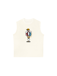 Áo Ba Lỗ Relaxed Fit Let_s Go