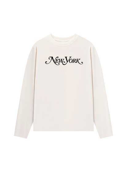 Áo Thun Dài Tay NEWYORK BASIC