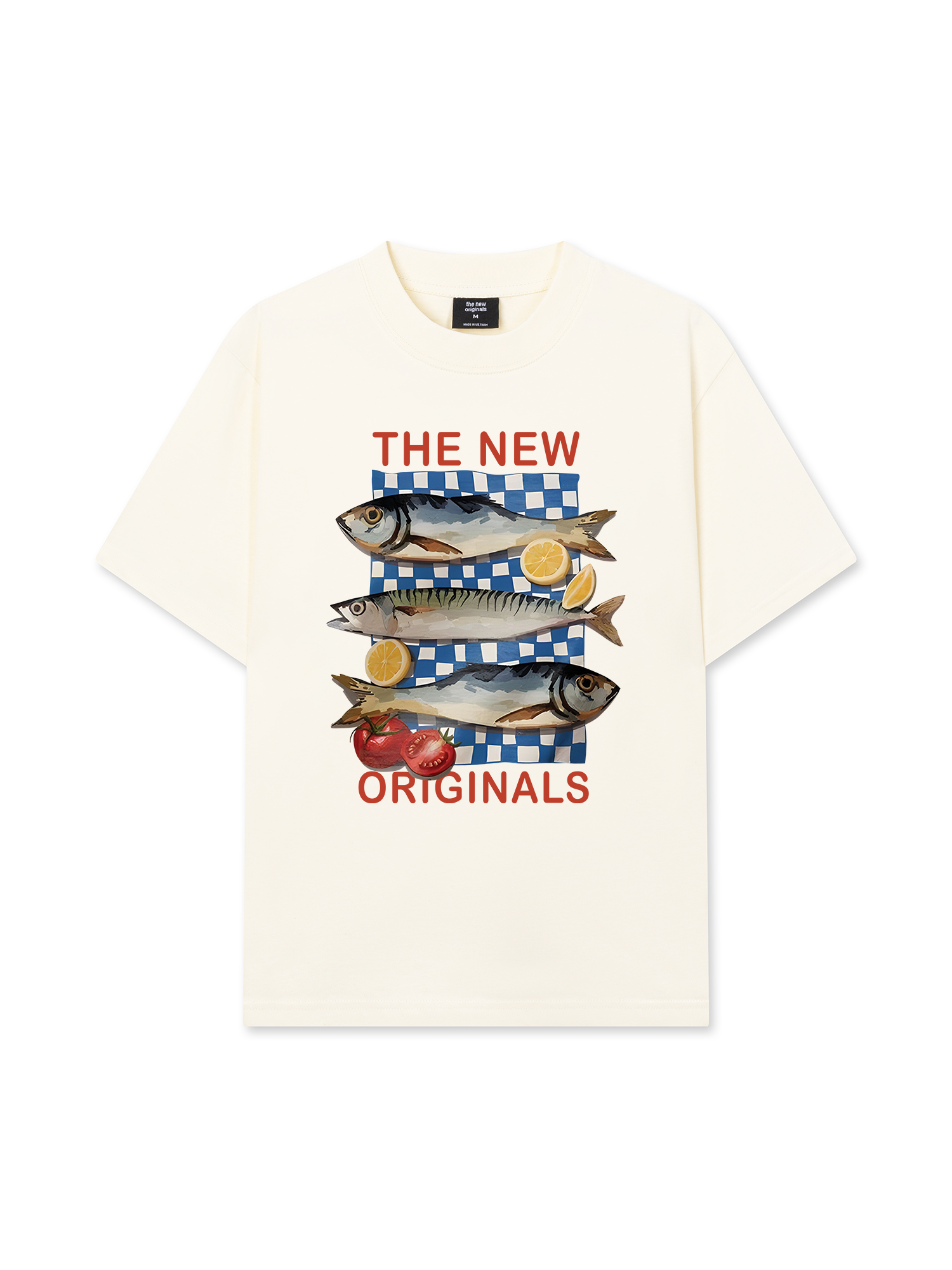 Áo Thun Relaxed Fit Three Fish
