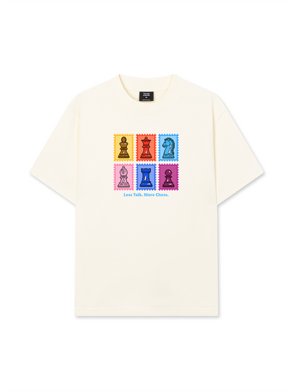 Áo Thun Relaxed Fit Less Talk More Chess