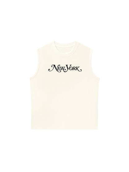 Áo Ba Lỗ Relaxed Fit NEWYORK BASIC