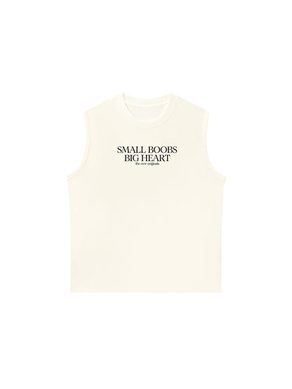 Áo Ba Lỗ Relaxed Fit Life Vibe Big Heart