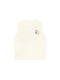 Áo Ba Lỗ Relaxed Fit Maneki Neko
