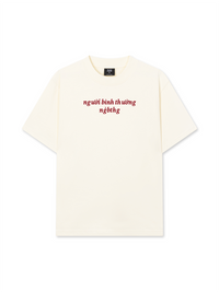 Áo Thun Relaxed Fit Người Bình Thường