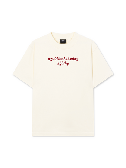 Áo Thun Relaxed Fit Người Bình Thường