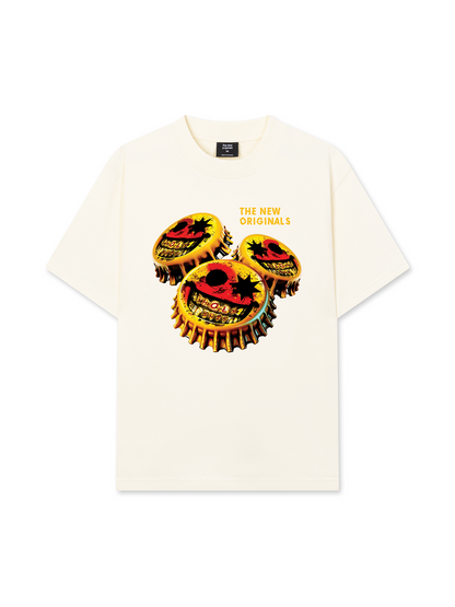 Áo Thun Relaxed Fit Gangster Smile Cap Art