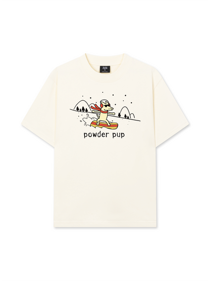 Áo Thun Relaxed Fit Go Outside Powder Pup