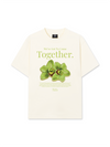 Áo Thun Relaxed Fit Summer Vibes Green Flower