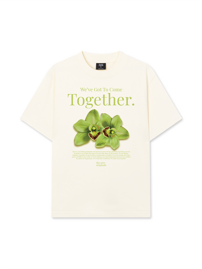 Áo Thun Relaxed Fit Summer Vibes Green Flower