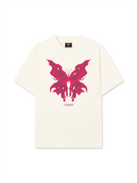 Áo Thun Relaxed Fit Pink Butterfly