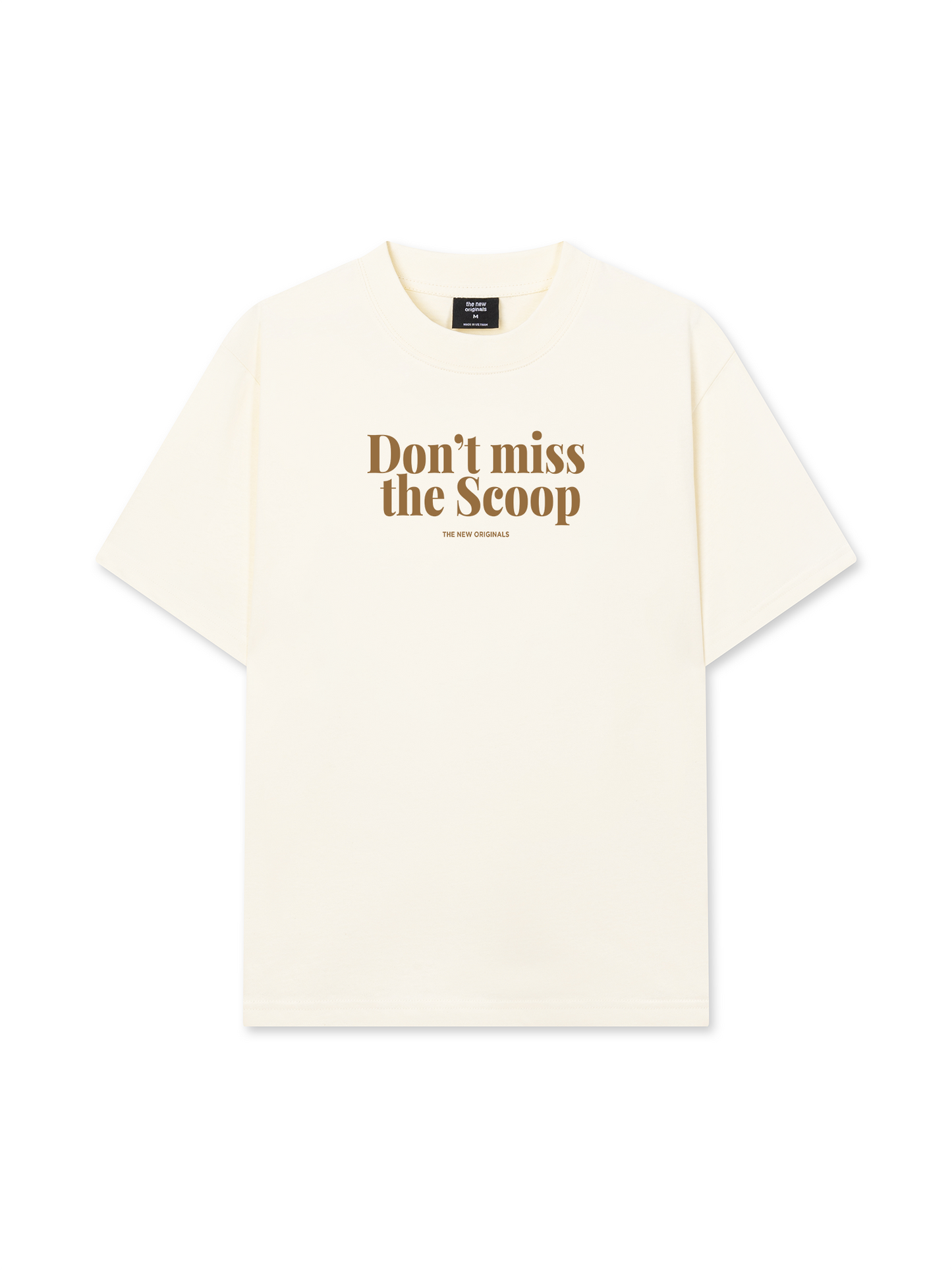 Áo Thun Relaxed Fit Don't Miss The Scoop