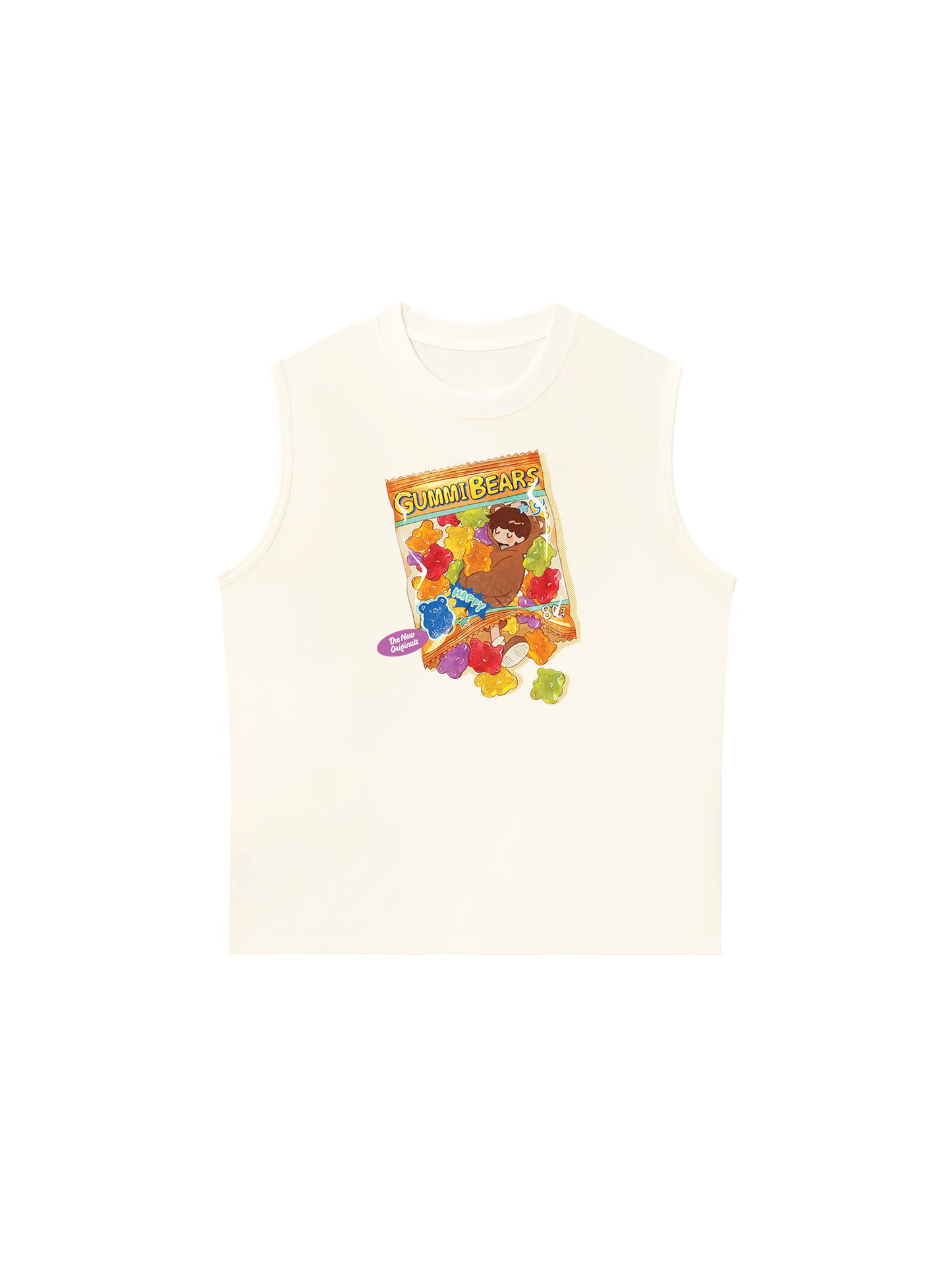 Áo Ba Lỗ Relaxed Fit Gummi Bear