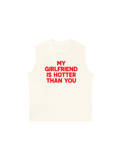 Áo Ba Lỗ Relaxed Fit Life Vibe My Girlfriend