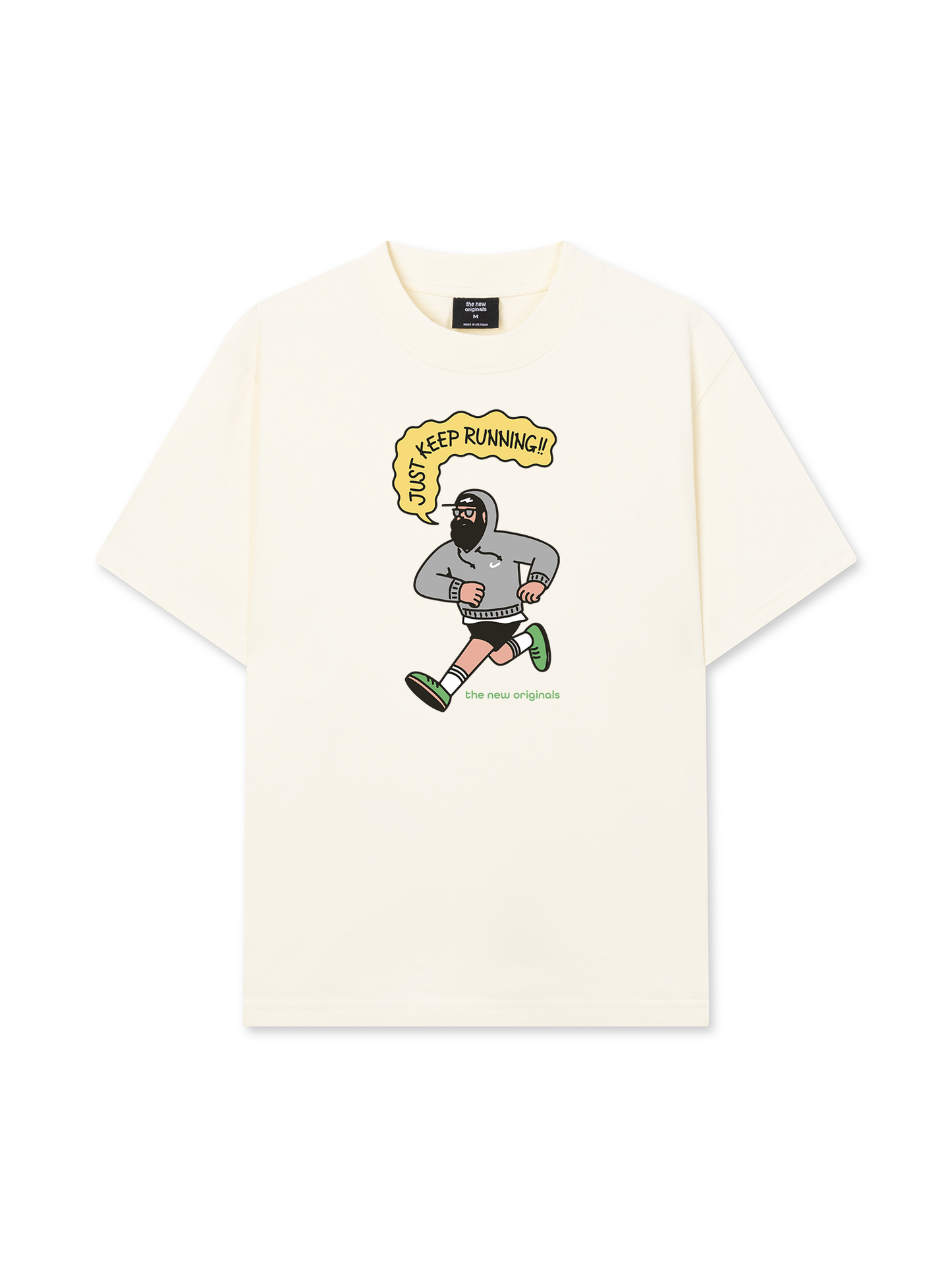 Áo Thun Relaxed Fit Just Keep Running