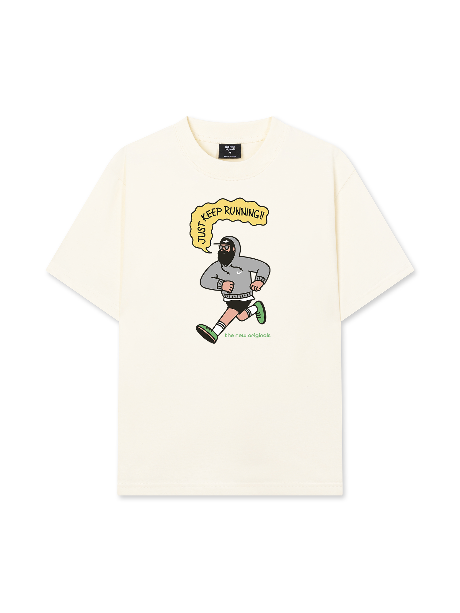 Áo Thun Relaxed Fit Just Keep Running