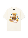Áo Thun Relaxed Fit Sweet Pastry And Puppy Duck