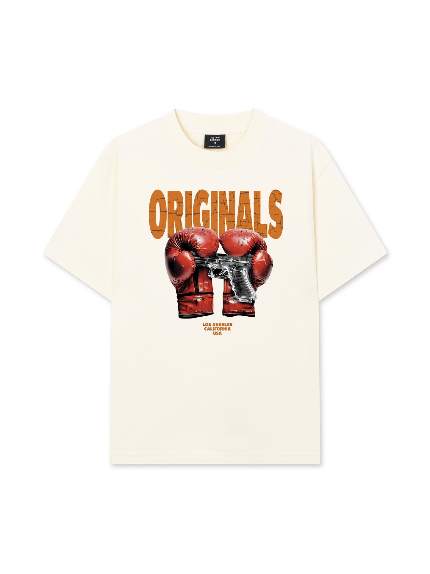 Áo Thun Relaxed Fit Fitnes Boxing Gun