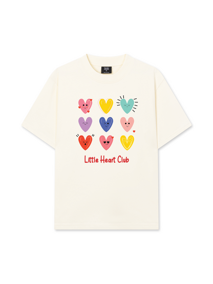 Áo Thun Relaxed Fit Daily Cuties Little Heart Club