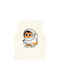 Áo Ba Lỗ Relaxed Fit Space Catdet
