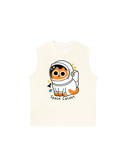 Áo Ba Lỗ Relaxed Fit Space Catdet