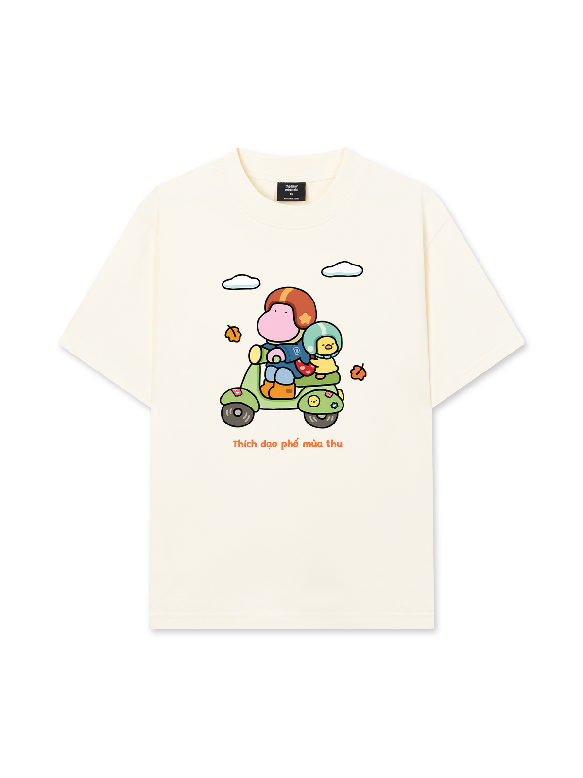 Áo Thun Relaxed Fit Thích Dạo Phố Mùa Thu