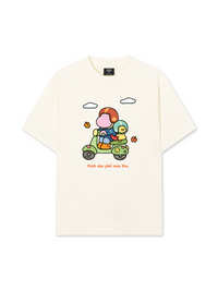Áo Thun Relaxed Fit Thích Dạo Phố Mùa Thu