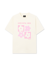Áo Thun Relaxed Fit Daily Cuties Cutie Petal Vibes