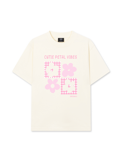 Áo Thun Relaxed Fit Daily Cuties Cutie Petal Vibes