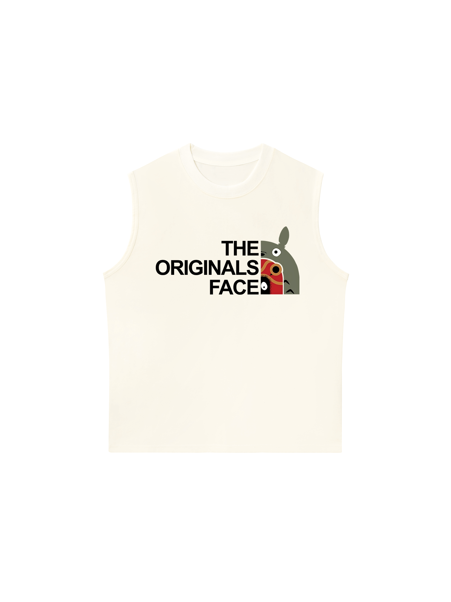 Áo Ba Lỗ Relaxed Fit Japan Spirit The Originals Face