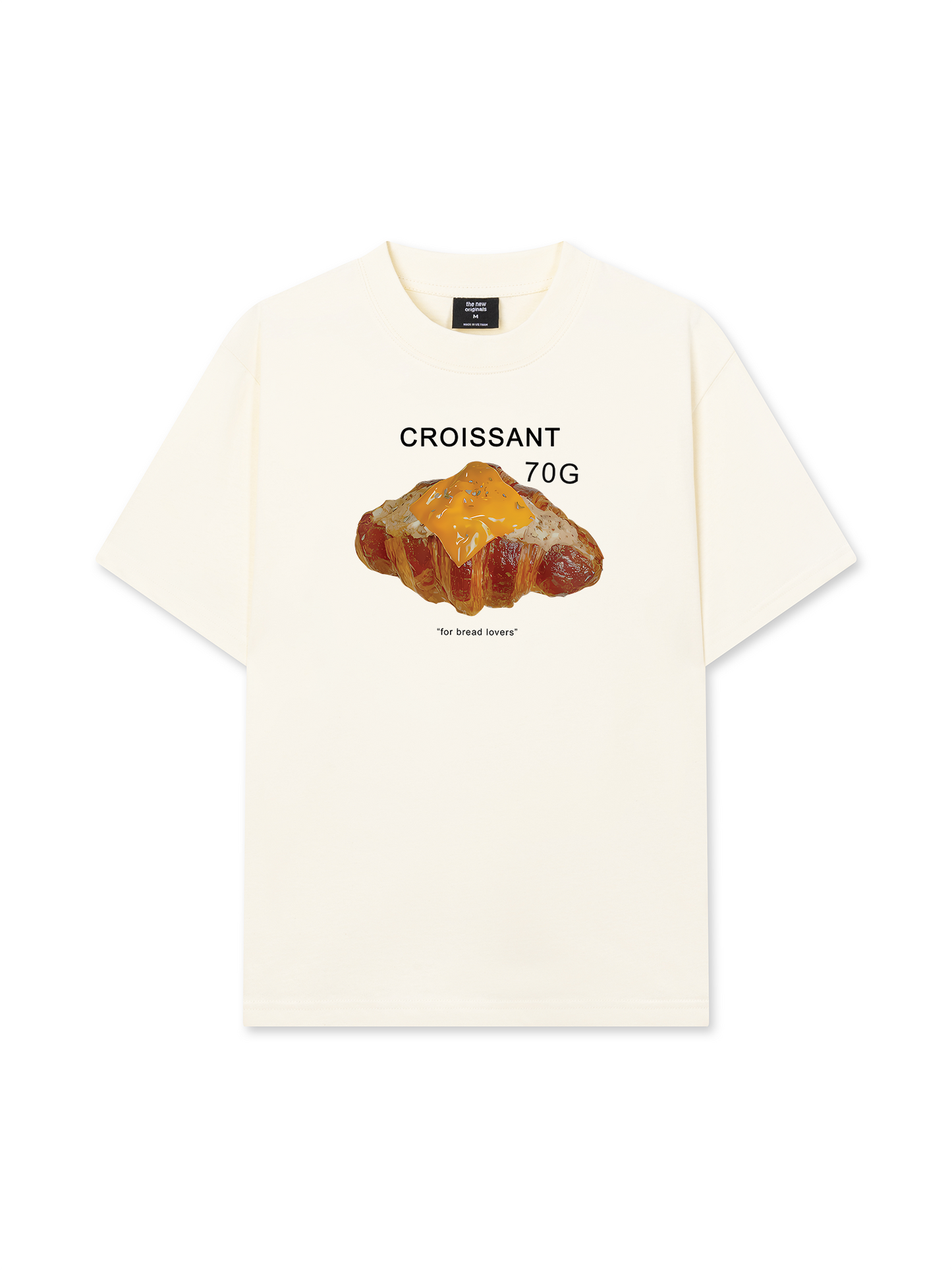 Áo Thun Relaxed Fit Sweet Pastry Croisant