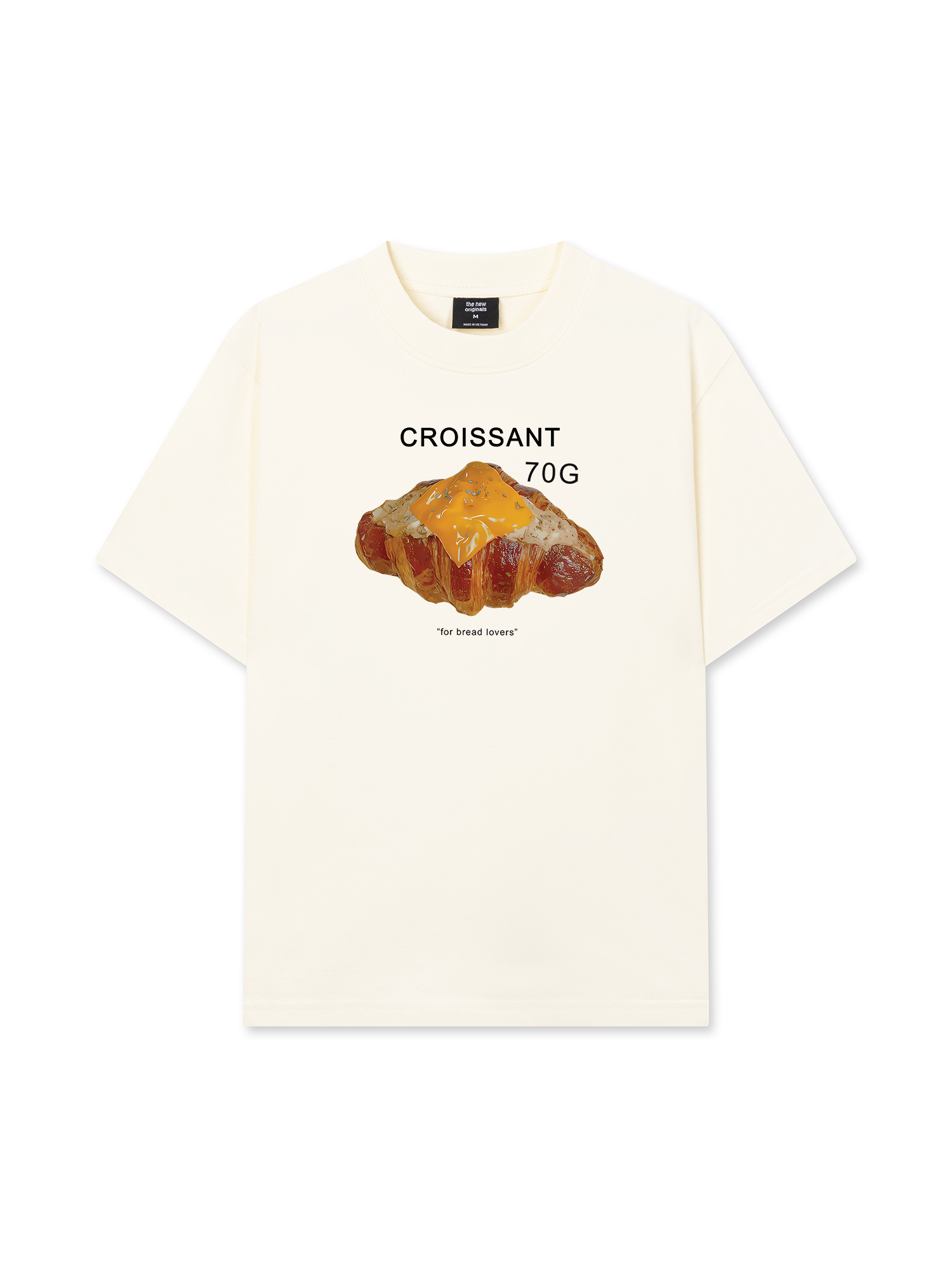 Áo Thun Relaxed Fit Sweet Pastry Croisant