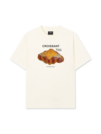 Áo Thun Relaxed Fit Sweet Pastry Croisant